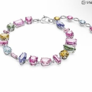 Swarovski Gema multi colored Bracelet never worn